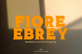 Fiore Ebrey font