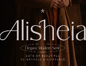 Alisheia font