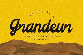 Grandeur Free font