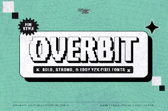 Overbit font