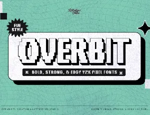 Overbit font