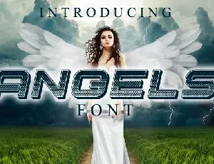 Angels font