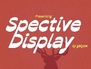 Spective font