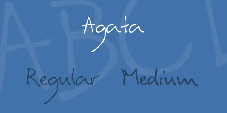 Agata font