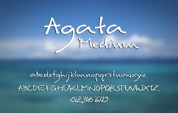 Agata font