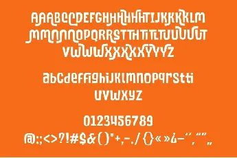 Rhythmic Hits font