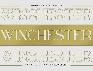 Winchester font