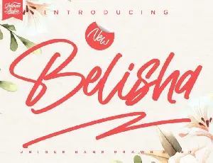 Belisha – Unique Handwritten font