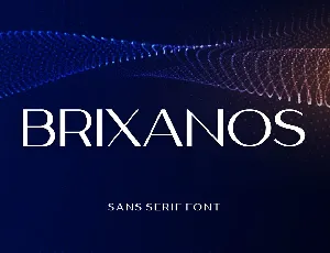 Brixanos font