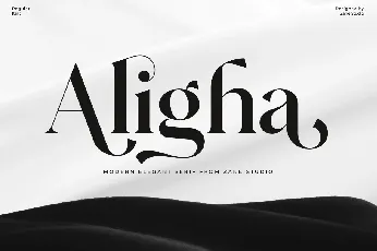 Aligha font