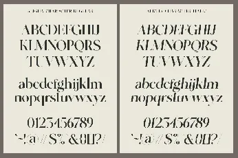 Aligha font