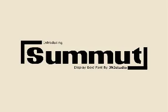 Summut font