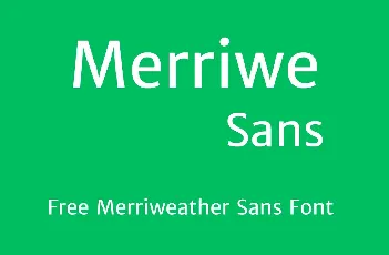 Merriweather Family Free font