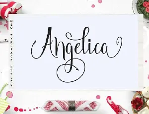 Angelica font