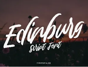 Edinburg font