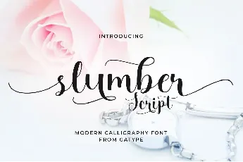 Slumber Script font