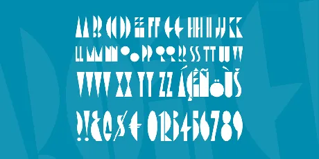 Amsterdam Tangram font