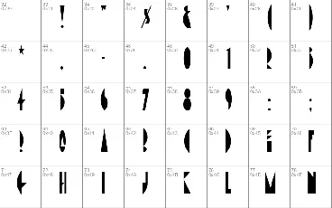 Amsterdam Tangram font