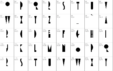 Amsterdam Tangram font