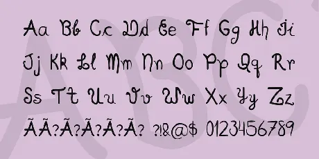 Scriptia Happy font