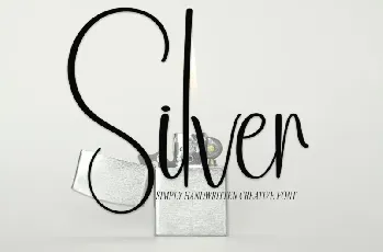 Silver Script font