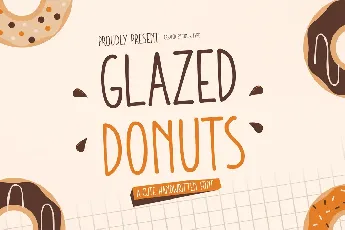 Glazed Donuts font