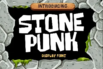 Stone Punk font