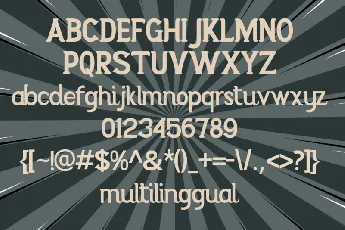 Hoader Break font