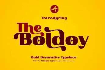 Boldoy font