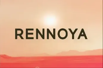 Rennoya Sans Serif font