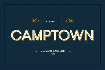 Camptown font