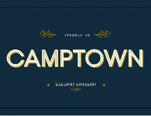 Camptown font