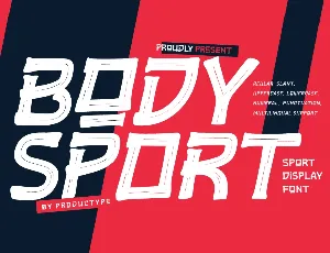 BODYSPORT PERSONAL font