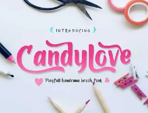 Candylove font