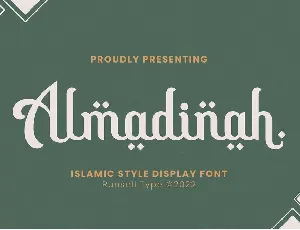 Almadinah font