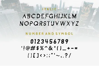 ALDITH DEMO font