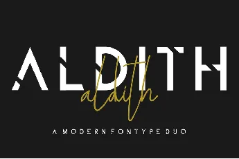 ALDITH DEMO font