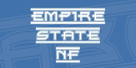 Empire State NF font