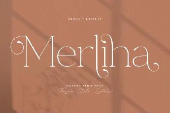 Merliha font