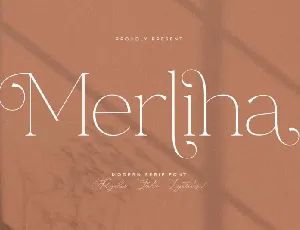 Merliha font