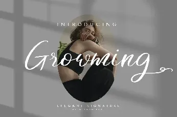 Growming font