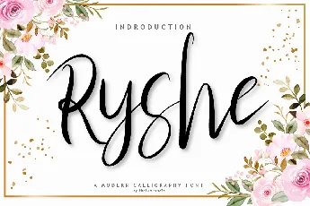 Ryshe font