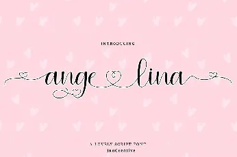 Angelina Typeface font