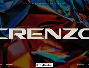 Crenzo Display font