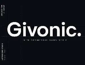 Givonic font