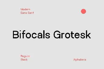 Bifocals Family font