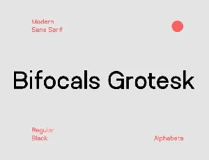 Bifocals Family font