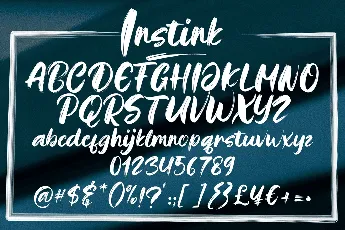 Instink font