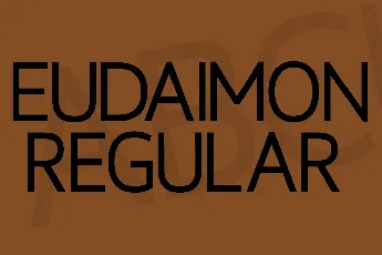 Eudaimon font