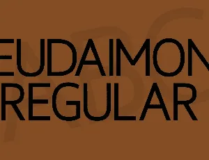 Eudaimon font